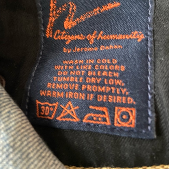 Citizens of Humanity Ingrid #002 stretch low waist flare jean Y2K - Picture 3 of 9